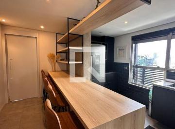 Apartamento · 90m² · 1 Quarto · 2 Vagas · Apartamento para Aluguel - Brooklin, 1 Quarto, 90 m² - São Paulo