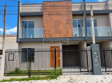 Comercial · 88m² · 3 Quartos · 2 Vagas · Sobrado com 88,69 m², à venda por R$ 600.000 - Cidade Industrial, Curitiba (PR)