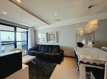 Apartamento · 79m² · 2 Quartos · 2 Vagas · Apartamento à venda com 2 suítes 79m² porteira fechada com vista mar em Jardim Armação