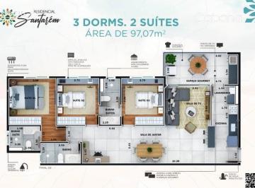 bab706a1-17d2-472c-9024-ac33c311c90c.jpg · Apartamento à Venda em São José dos Campos | 97,07 m², 3 Dormitórios (1 Suíte e 2 Demi-Suítes),