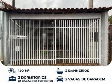 Casa · 150m² · 3 Quartos · 2 Vagas · Casa para alugar no bairro Vila Bandeirantes - Tatuí/SP