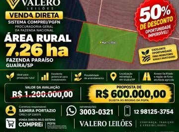 Rural , Guaíra · Imóvel rural de 72600 m² em leilão no Centro