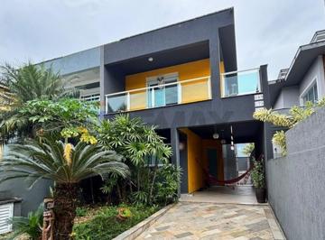 Casa · 194m² · 3 Quartos · 2 Vagas · Sobrado moderno com piscina e área gourmet | Morada da Praia – Bertioga