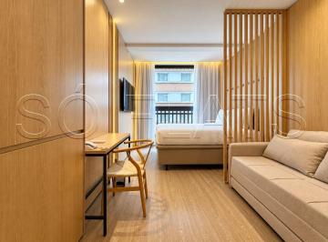 Apartamento · 24m² · 1 Quarto · Invista neste moderno studio mobiliado de 24m² nos Jardins colado na Paulista
