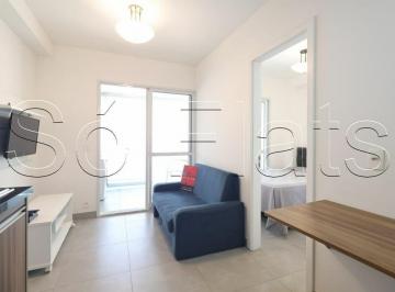 Apartamento · 58m² · 1 Quarto · 1 Vaga · Flat no Cosmopolitan High Garden, disponível para locação localizado na Avenida Santo Amaro.
