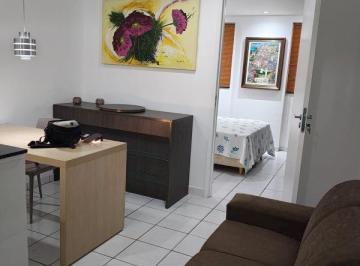 Apartamento · 28m² · 1 Quarto · 1 Vaga · Kitnet Mobiliada com Quarto Independente e Vaga Coberta – CA 2, Lago Norte