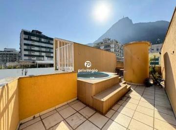 Apartamento · 86m² · 1 Quarto · 1 Vaga · Lagoa! Cobertura duplex sala e quarto com 1 vaga na escritura. Piscina em área externa! 86m²