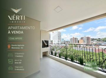 a1050ac117caee7b2ed50f7813afe01d9600071d · Apartamento novo com suíte, 2 vagas cobertas e excelente localização no coração da Escola Agrícola.