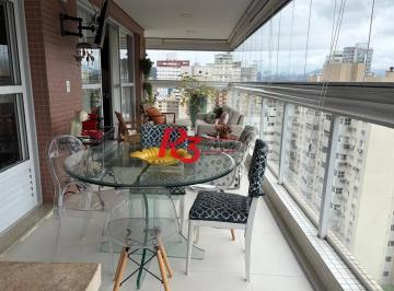 7042bec0bc14b744d4a363c74b9777fbbb3bd88a · Apartamento com 4 dormitórios à venda, 221 m² por R$ 3.800.000,00 - Gonzaga - Santos/SP