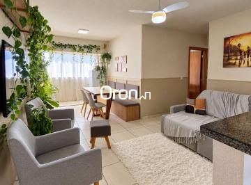 35dc478816ce014eff7097249be34f47e1671a3e · Apartamento com 3 dormitórios à venda, 70 m² por R$ 370.000,00 - Jardim Maria Inês - Aparecida de Go