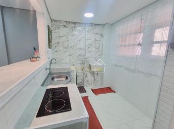 Apartamento · 34m² · 1 Quarto · 1 Vaga · Sala living - Ponta da Praia - Santos