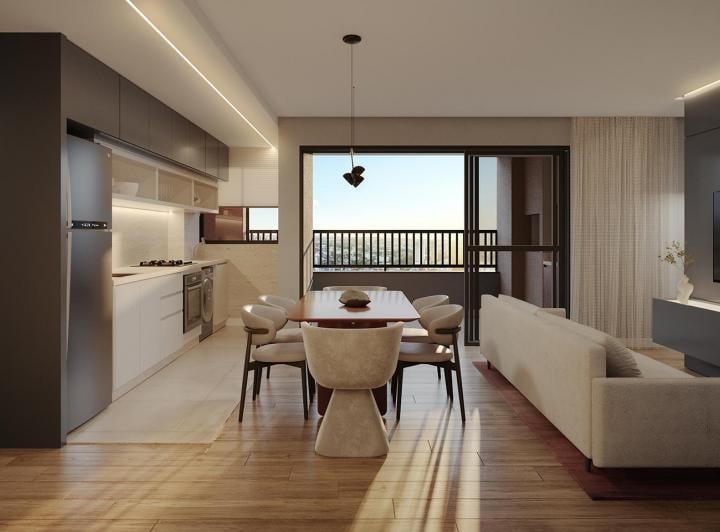 Imóvel novo vertical , Curitiba · Apartamento Centro Curitiba - Ilúnia 