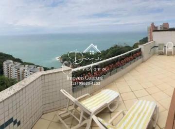 Apartamento · 281m² · 4 Quartos · 2 Vagas · Cobertura de luxo à venda em Guarujá-SP, Morro Sorocotuba: 4 quartos, 4 suítes, 3 salas, 6 banheiros