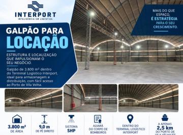 Terreno , Vila Velha · Galpão para locação