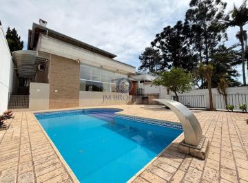 villa san pietro - piscina · Casa de alto padrão para locação no condomínio Villa San Pietro, Granja Viana - 4 suítes, 4 vagas e