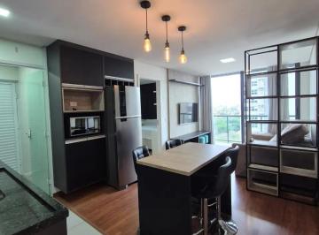 Apartamento · 46m² · 1 Quarto · 1 Vaga · LocaçãoI Studio JK de 46 m² no Campolim | Totalmente Mobiliado
