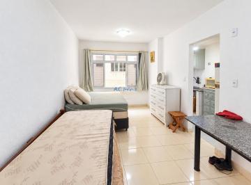 Apartamento · 30m² · 1 Quarto · 1 Vaga · Kitnet Mobiliada em Prédio Frente Mar na Guilhermina - Financia