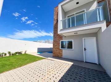 Casa · 110m² · 3 Quartos · 1 Vaga · Sobrado novo com piscina privativa