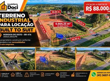 4b86aa638be547e84bad15f30d65318a6786b31c · TERRENO INDUSTRIAL PARA LOCAÇÃO BUILT TO SUIT – RODOVIA DO XISTO | ARAUCÁRIA/PR  - LOCAÇÃO A PARTIR 