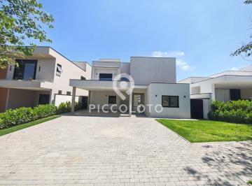 Casa · 340m² · 5 Quartos · 4 Vagas · Sobrado à venda e para alugar em Campinas, Alphaville Dom Pedro 2, com 5 quartos, com 340 m²