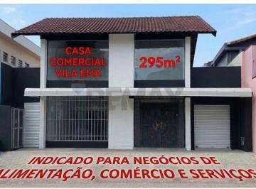 Comercial · 295m² · 5 Vagas · "Casa Comercial de Destaque na Vila Ema para Locação"