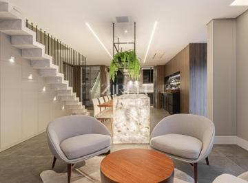 Apartamento · 177m² · 2 Quartos · HELBOR VISIONIST CABRAL | COBERTURA DUPLEX MOBILIADA PARA ALUGAR COM VISTA PARA A SERRA DO MAR E JAC