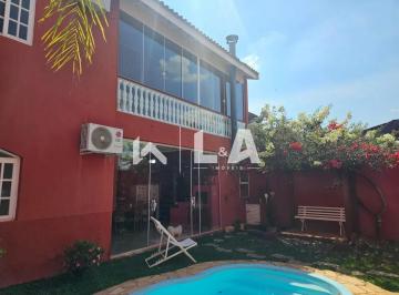 Casa · 304m² · 3 Quartos · 3 Vagas · Casa à venda no Jardim das Estrelas, Sorocaba – 304 m², 3 dormitórios, piscina aquecida e edícula