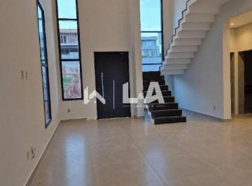 Casa · 266m² · 3 Quartos · 4 Vagas · Casa de alto padrão à venda no Residencial Pampulha, Sorocaba – 3 suítes, piscina, closet e área gou