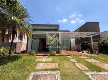 Fachada da Casa · Casa para Locação no Condomínio Residencial Fribourg - Swiss Park - Campinas