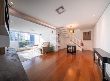 Apartamento · 192m² · 3 Quartos · Cobertura Mobiliada Face Norte com Terraço e Spa, 3 Quartos e 192 m² para Locação - Ecoville - Curit