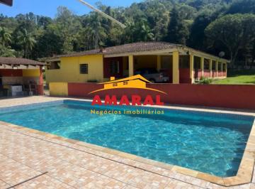 Rural · 300m² · 3 Quartos · 10 Vagas · SÍTIO À VENDA COM LAGO PARTICULAR, PISCINA E POMAR EM BIRITIBA USSU S/P - PORTEIRA FECHADA
