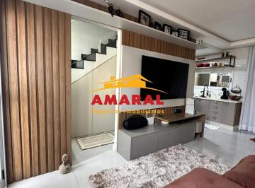 Casa · 75m² · 2 Quartos · 2 Vagas · SOBRADO À VENDA NO FAGGION, EM SUZANO, COM 2 QUARTOS, PLANEJADOS E ÁREA GOURMET