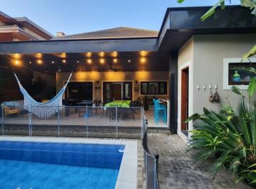 Casa · 408m² · 4 Quartos · 2 Vagas · Casa em Condomínio - Condomínio Sunset Park - Parque Residencial Aquarius - 4 Dormitórios - 330m².