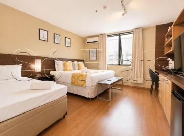 Apartamento · 23m² · 1 Quarto · 1 Vaga · Flat 23m² Mobiliado no Campo Belo: Excelente Moradia ou Renda