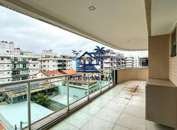 Varanda · Apartamento com 2 dormitórios para alugar, 125 m² por R$ 4.637,00/mês - Braga - Cabo Frio/RJ