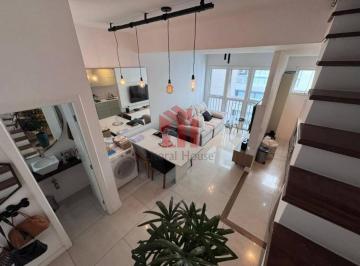 994c23cbcf0fe5a02cbc071bf2da0873f17c2ba8 · Loft com 2 dormitórios à venda, 70 m² por R$ 750.000,00 - Gonzaga - Santos/SP