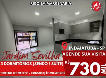 Casa de 3 quartos, Indaiatuba · Casa Nova A Venda 3 Dormitórios - Excelente Localização - Indaiatuba - SP!