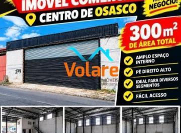 Comercial · 300m² · Galpão para Locação em Bonfim, Osasco, São Paulo - 300m², Pé Direito Alto, 2 Banheiros, Estrutura Co