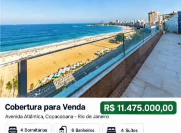 202610131229132374.png · Cobertura para Venda em Rio de Janeiro, Copacabana, 4 dormitórios, 4 suítes, 6 banheiros, 1 vaga