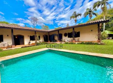 Casa · 566m² · 5 Quartos · 20 Vagas · Casa Térrea c\ 4 Suítes, Edícula, Poço Artesiano e Pomar