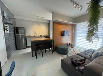 Apartamento de 2 quartos, Barueri · Excelente apartamento 02 dormitórios mobiliado em Alphaville