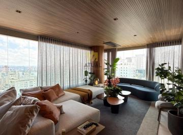 Apartamento · 185m² · 4 Quartos · 2 Vagas · Apartamento de Alto Padrão à venda nos Jardins | Porteira fechada | 4 Suítes com lareira e piscina