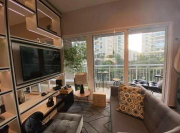 Apartamento de 1 quarto, Santana de Parnaíba · OPORTUNIDADE NO TRIX TAMBORÉ! APARTAMENTO MOBILIADO COM SUÍTE, TERRAÇO GOURMET E LAZER COMPLETO POR