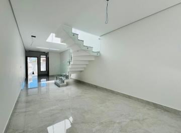 Casa · 135m² · 3 Quartos · 2 Vagas · Sobrado Novo de Alto Padrão no Jardim Palmares ? 3 Suítes ? 135m² ? Fino Acabamento