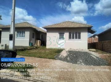 Casa · 44m² · 2 Quartos · 1 Vaga · Casa em Residencial Vila Flórida, Matão/SP de 44m² 2 quartos à venda por R$ 124.509,18
