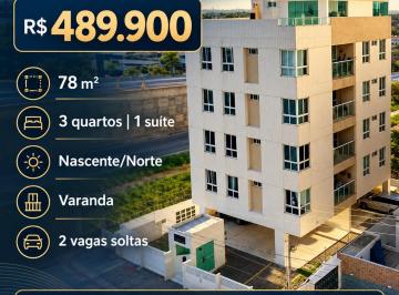 Apartamento de 3 quartos, Cabedelo · Apto 3qts 78m² 2 vagas