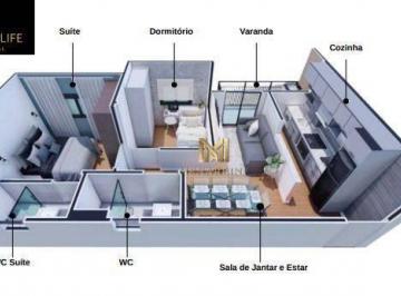 0b7d2f72fdef2b55b8f07391fc44d513217168c3 · Apartamento à venda, 50 m² por R$ 460.000,00 - Paraíso - Santo André/SP