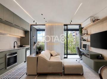 Apartamento · 53m² · 1 Quarto · 1 Vaga · APARTAMENTO MOBILIADO NO VAZ BATEL COM 1 SUÍTE!