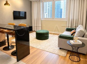 Apartamento · 38m² · 1 Quarto · 1 Vaga · Flat para alugar em Brooklin Paulista de 38.00m² com 1 Quarto, 1 Suite e 1 Garagem