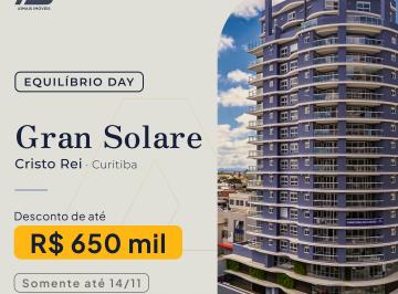 Apartamento de 2 quartos, Curitiba · Apartamento 2 suítes 2 vagas andar alto pronto para morar – Gran Solare, Cristo Rei